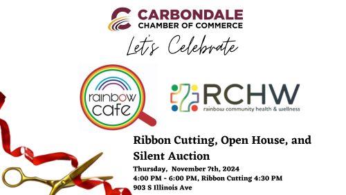 Rainbow Cafe and RCHW Ribbon Cutting and Open House